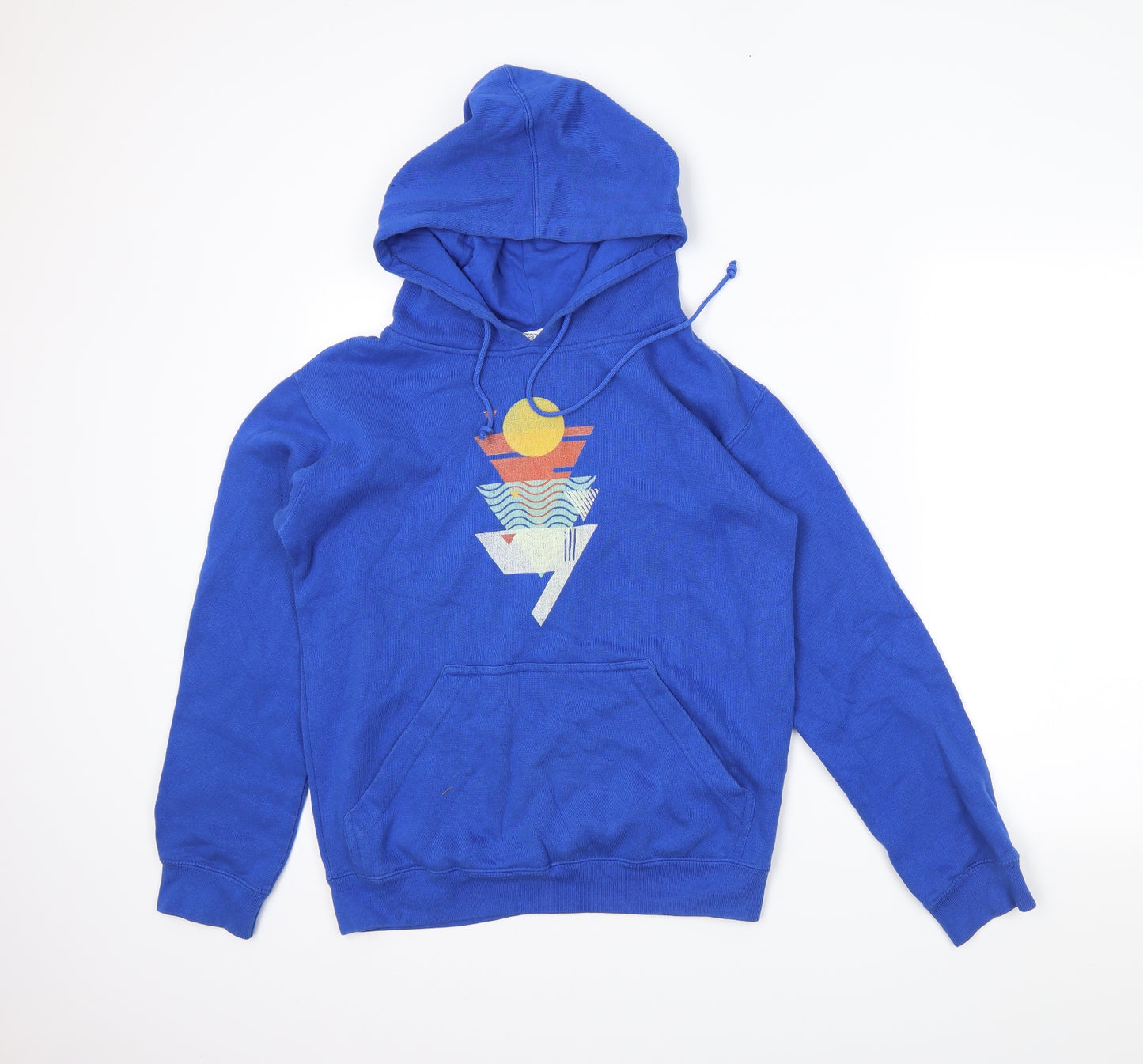 Preworn Mens Blue   Pullover Hoodie Size S