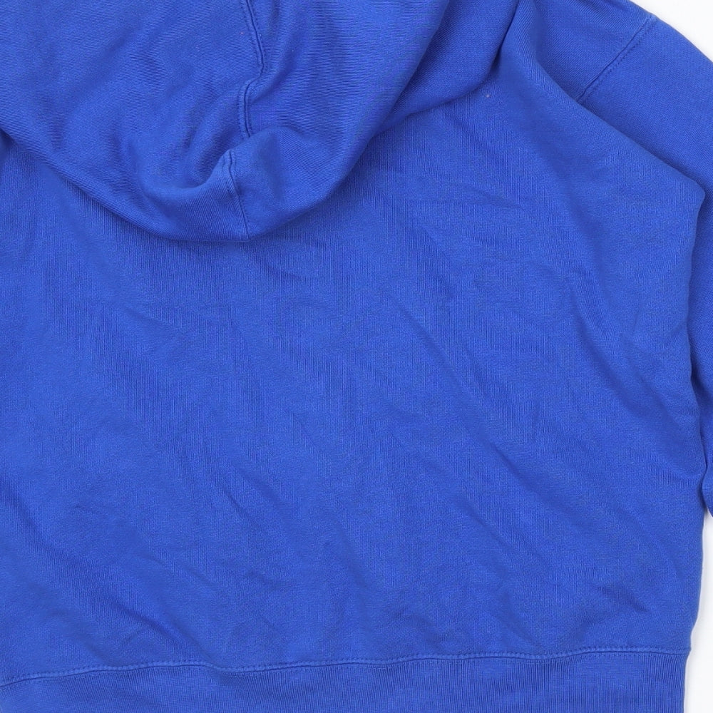 Preworn Mens Blue   Pullover Hoodie Size S