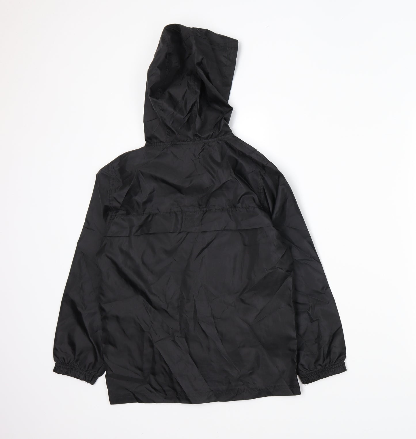 TU Boys Black   Rain Coat Coat Size 9-10 Years