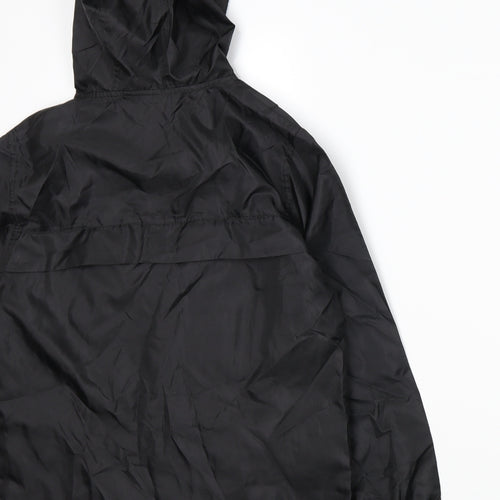 TU Boys Black   Rain Coat Coat Size 9-10 Years