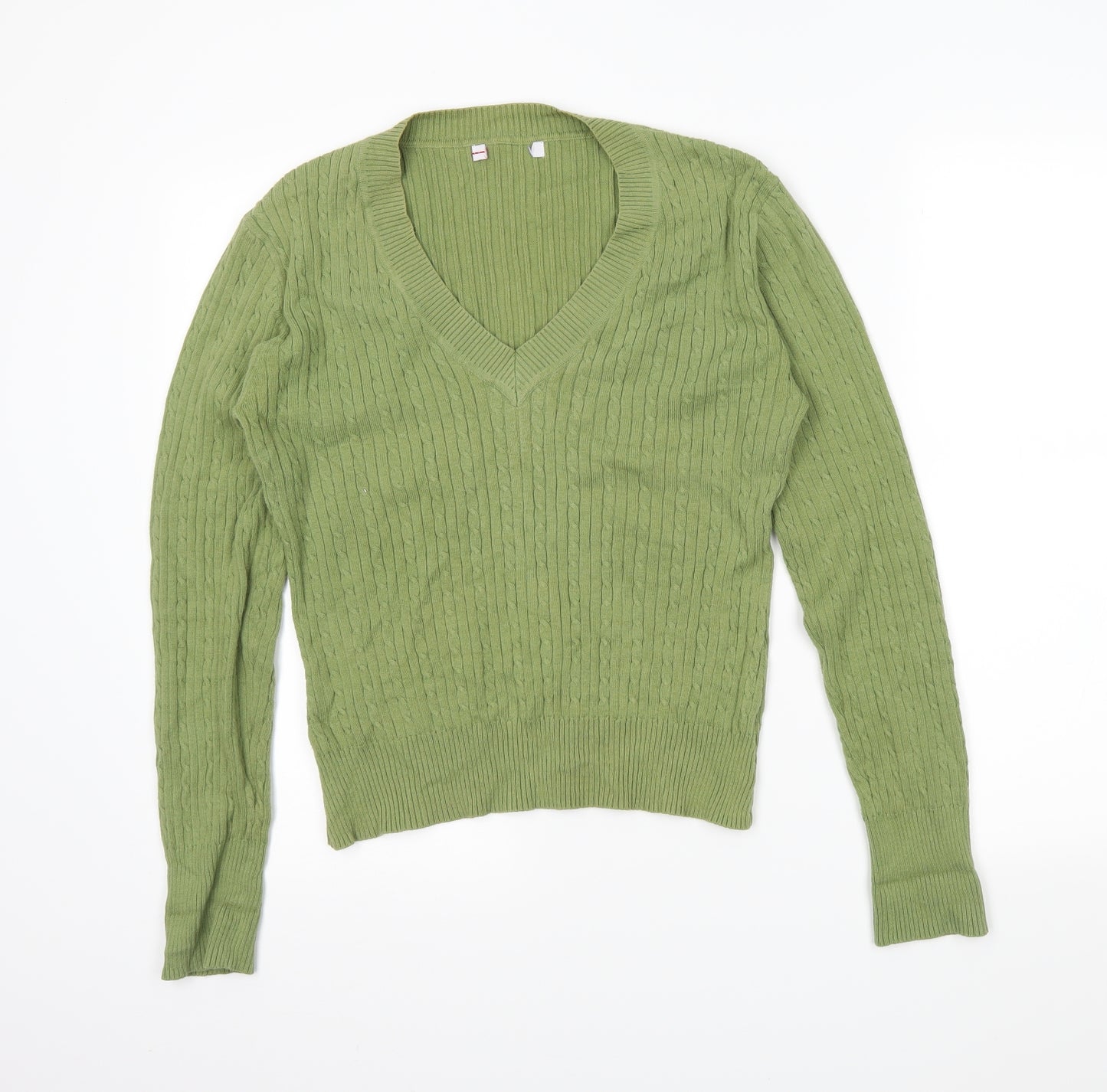 Preworn Womens Green   Pullover Jumper Size 14