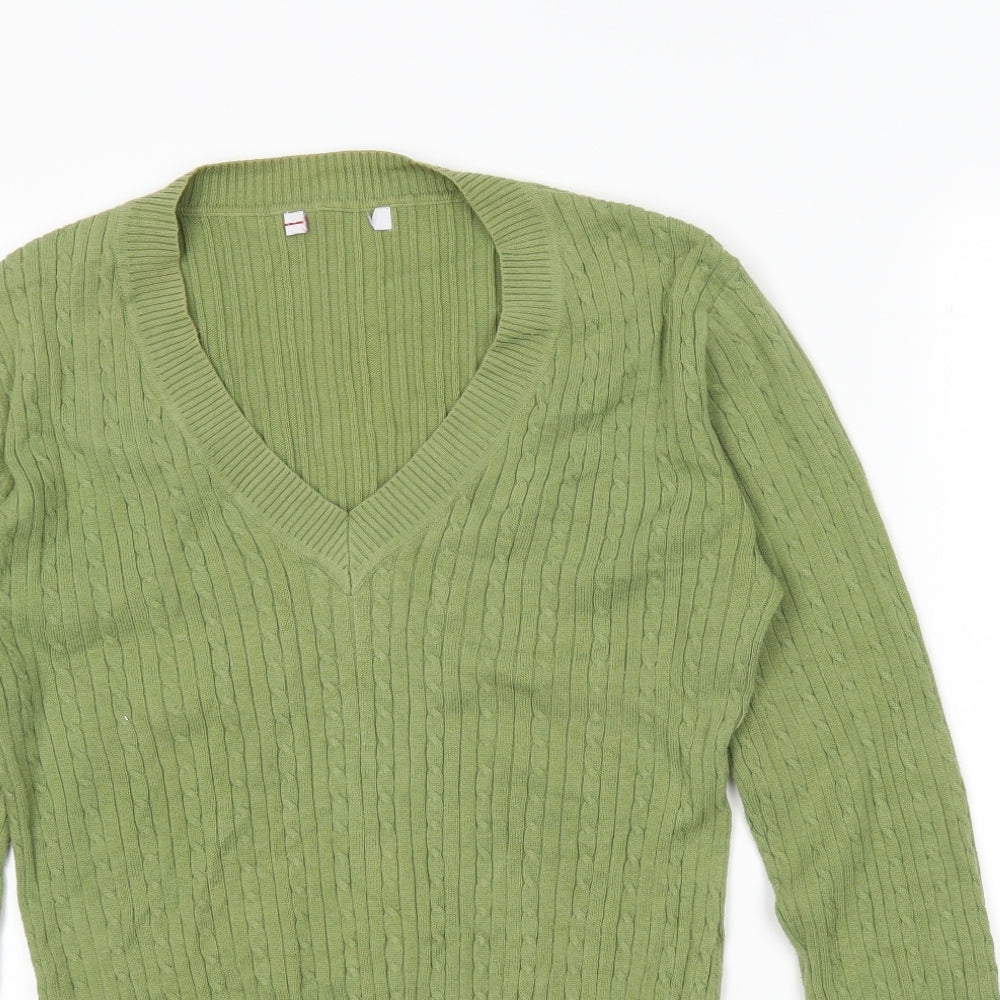 Preworn Womens Green   Pullover Jumper Size 14