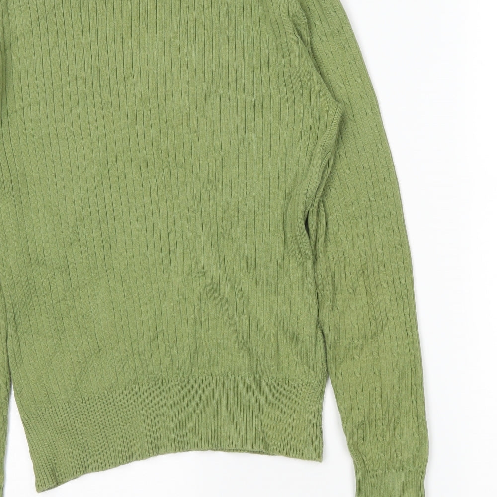 Preworn Womens Green   Pullover Jumper Size 14