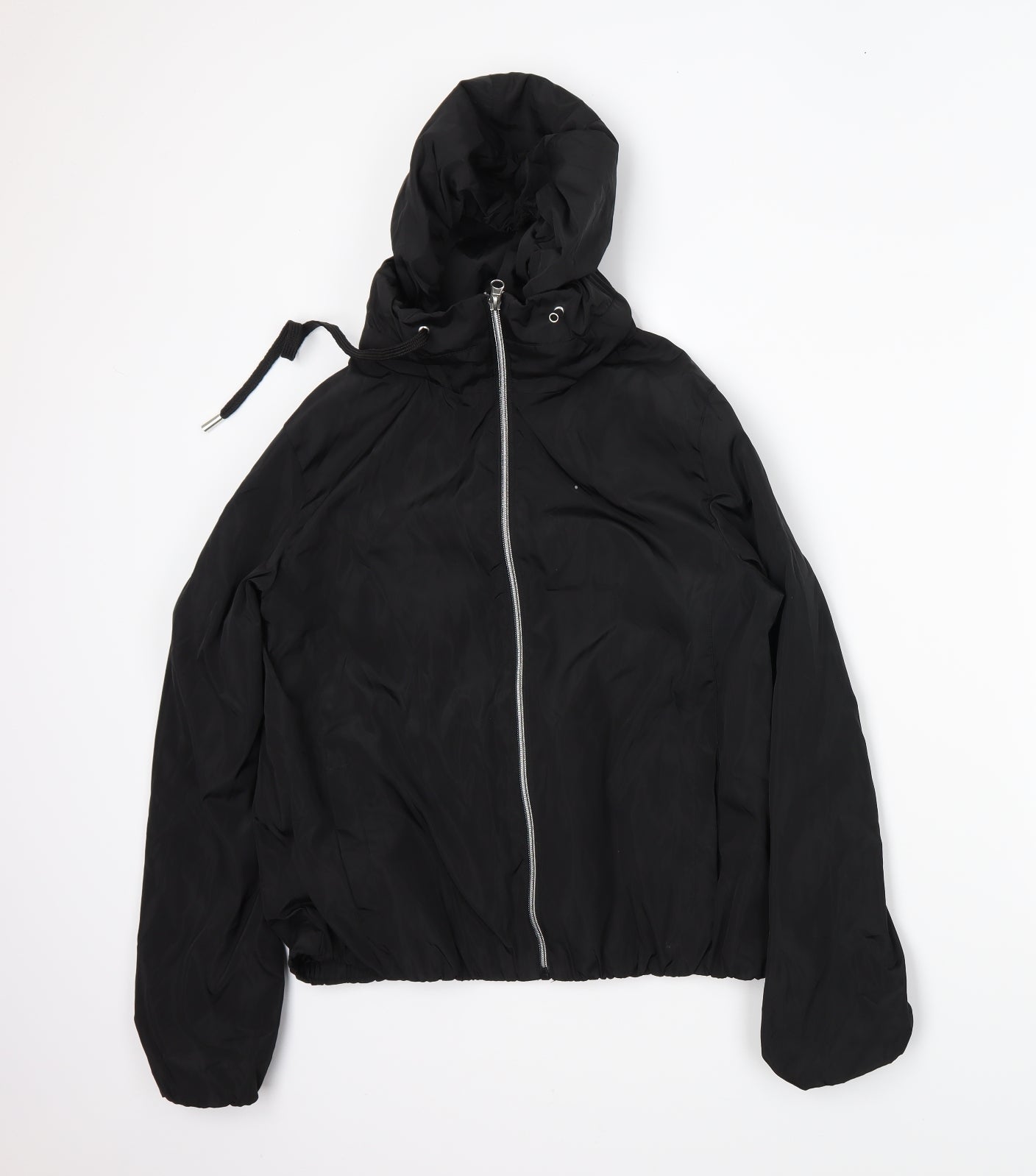 Atmosphere Womens Black   Rain Coat Coat Size 12