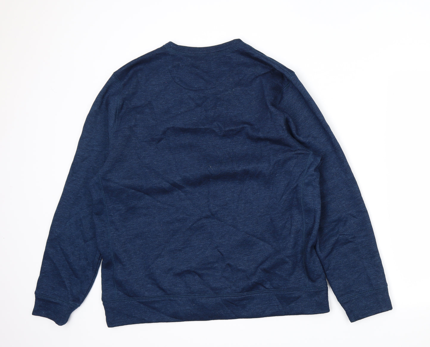 ACW85 Mens Blue   Pullover Sweatshirt Size XL