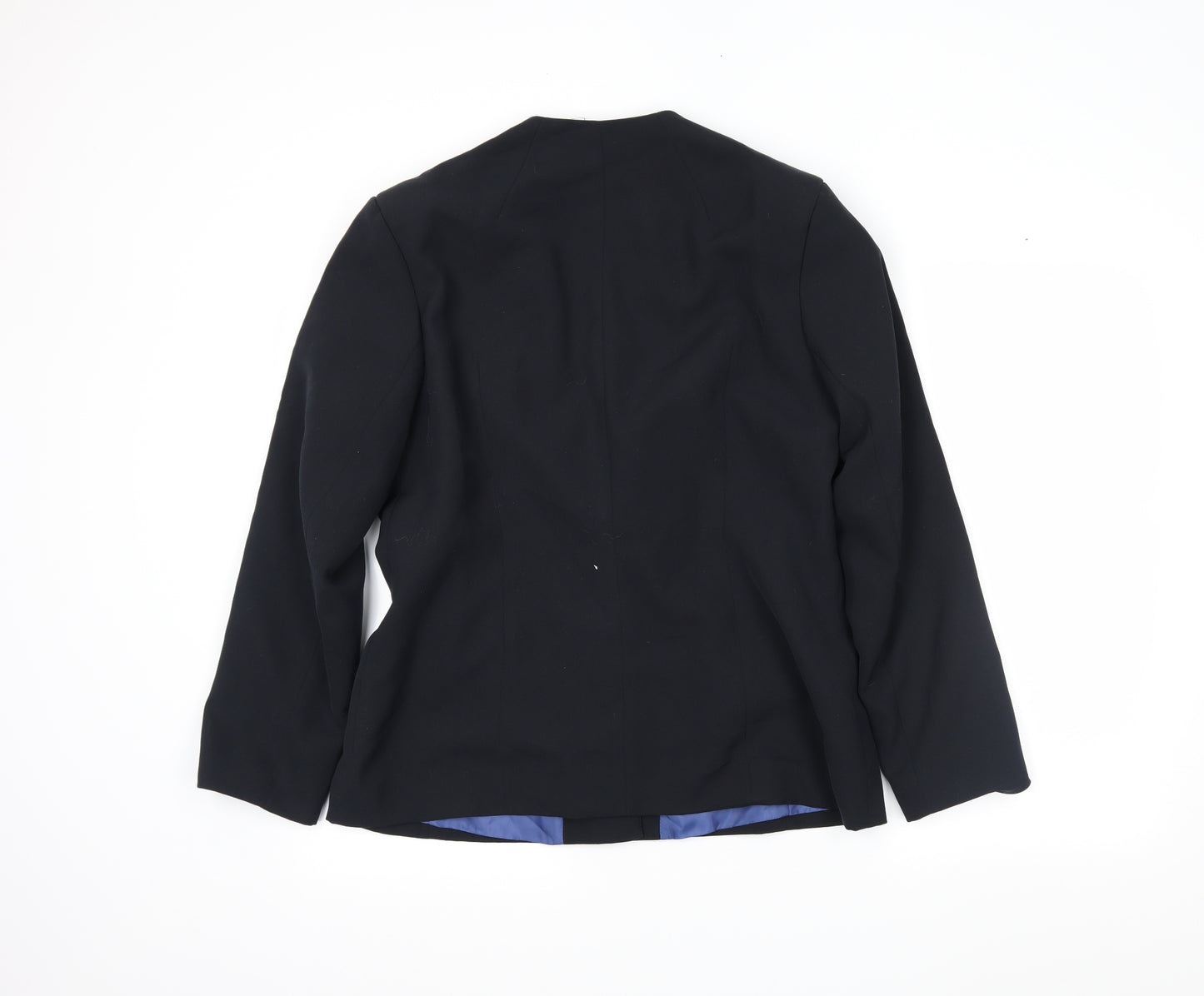 Meltemi Womens Black   Jacket Blazer Size 14