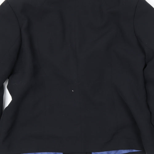 Meltemi Womens Black   Jacket Blazer Size 14