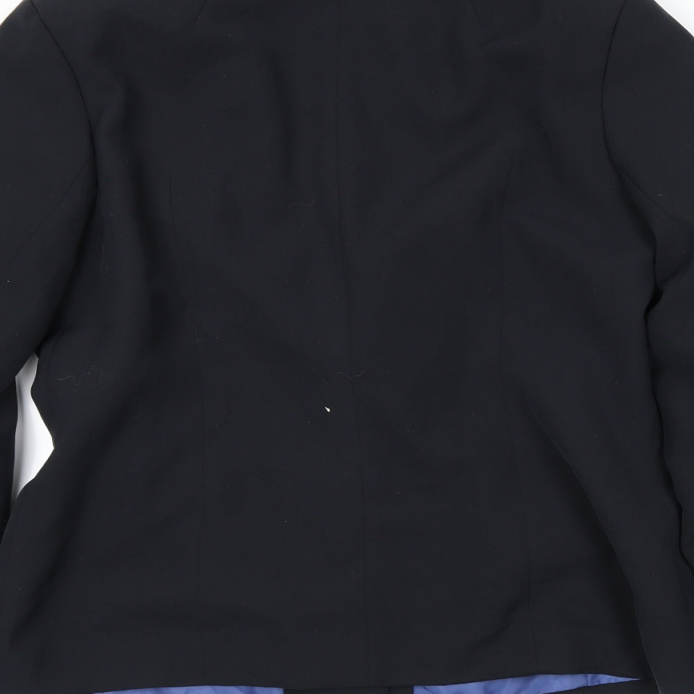 Meltemi Womens Black   Jacket Blazer Size 14