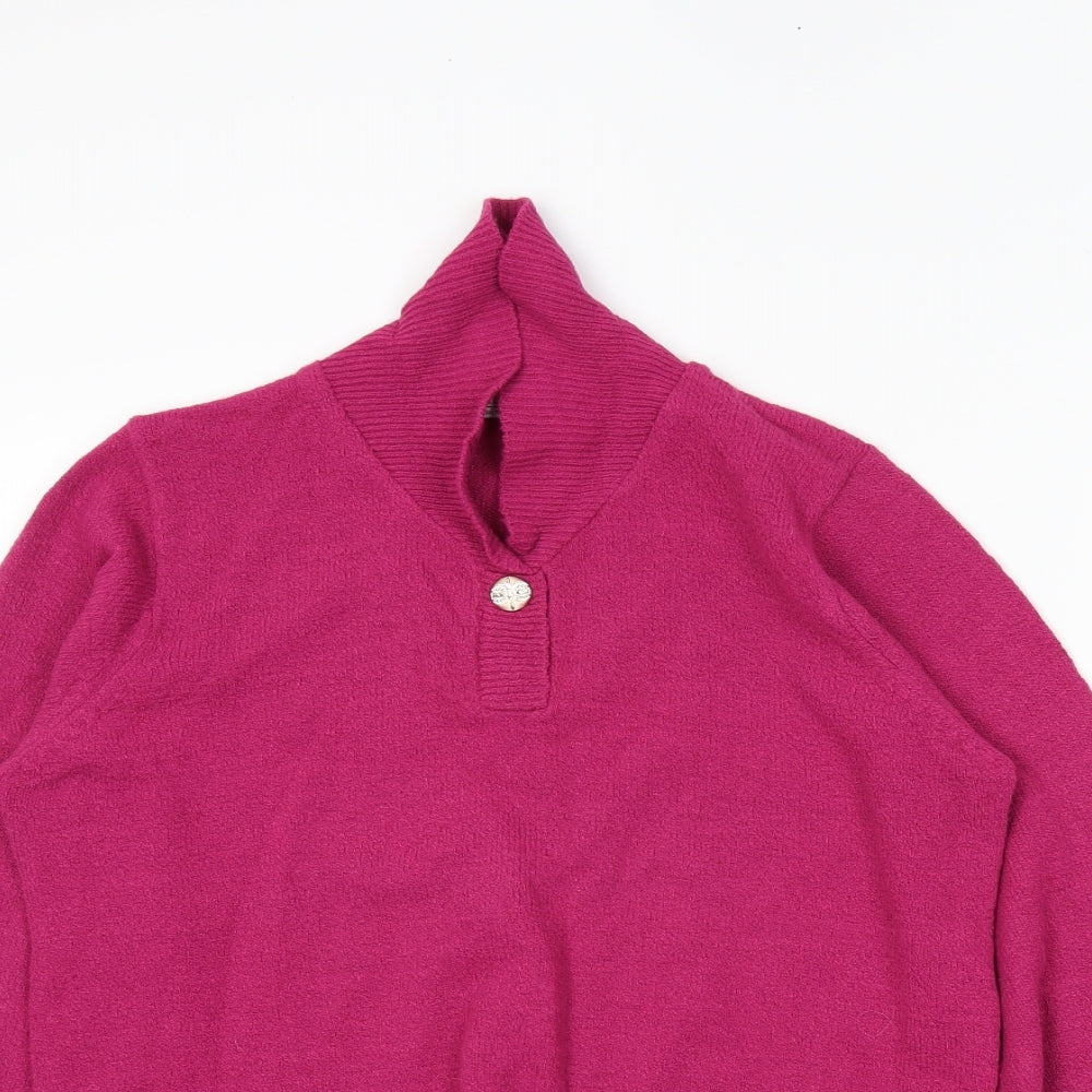 Honor Womens Pink   Pullover Jumper Size S