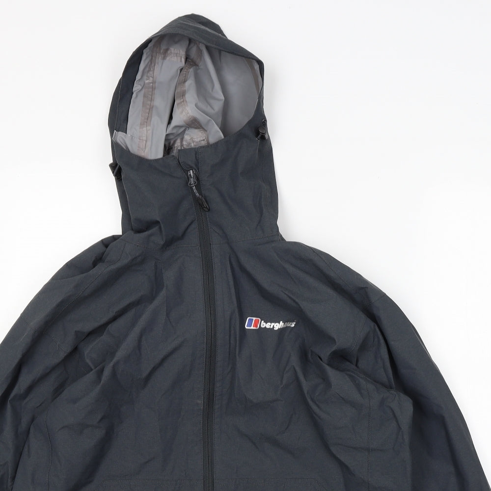 Berghaus Mens Grey   Rain Coat Coat Size M