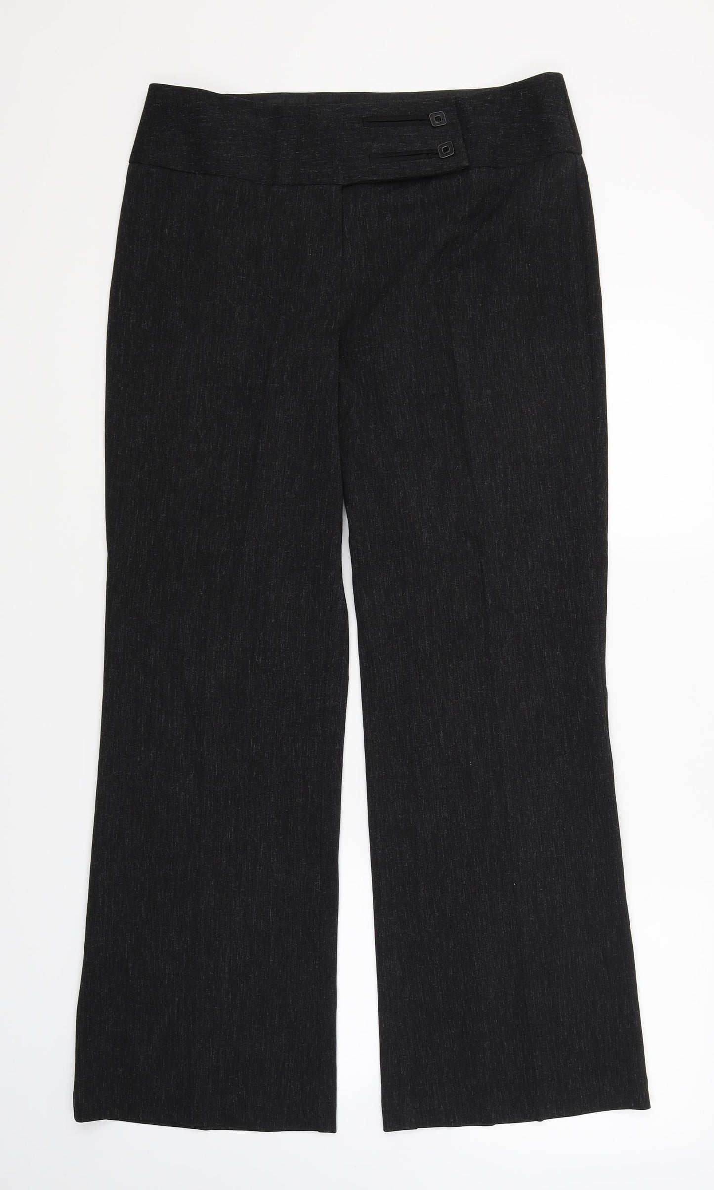 Marks and Spencer Womens Grey   Trousers  Size 12 L30 in