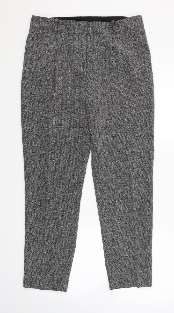 TU Womens Grey Trousers Size 12 L28 in