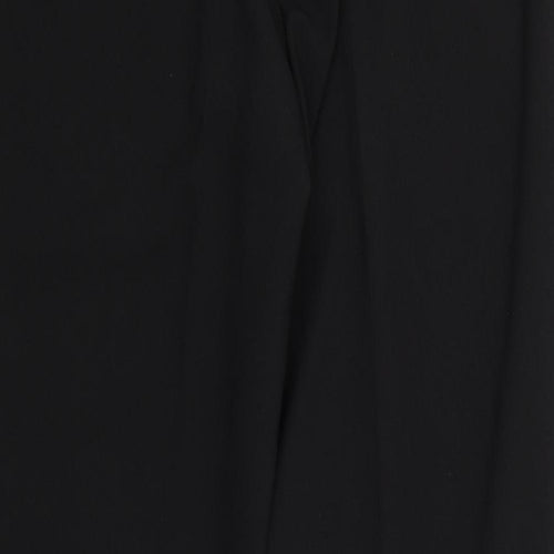 Papaya Womens Black   Trousers  Size 12 L28.5 in