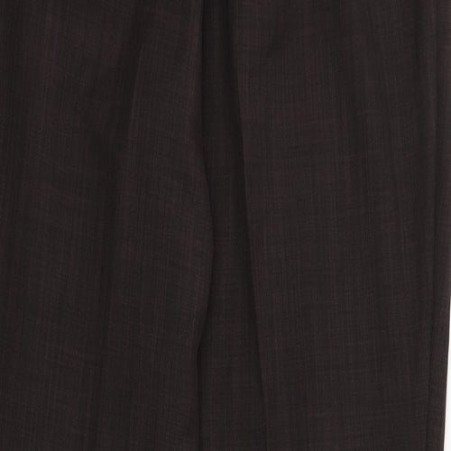 Marks and Spencer Womens Brown   Trousers  Size 12 L26.5 in