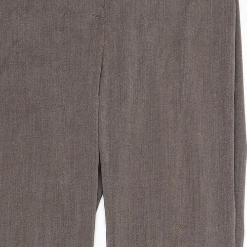NEXT Womens Brown   Trousers  Size 14 L32 in