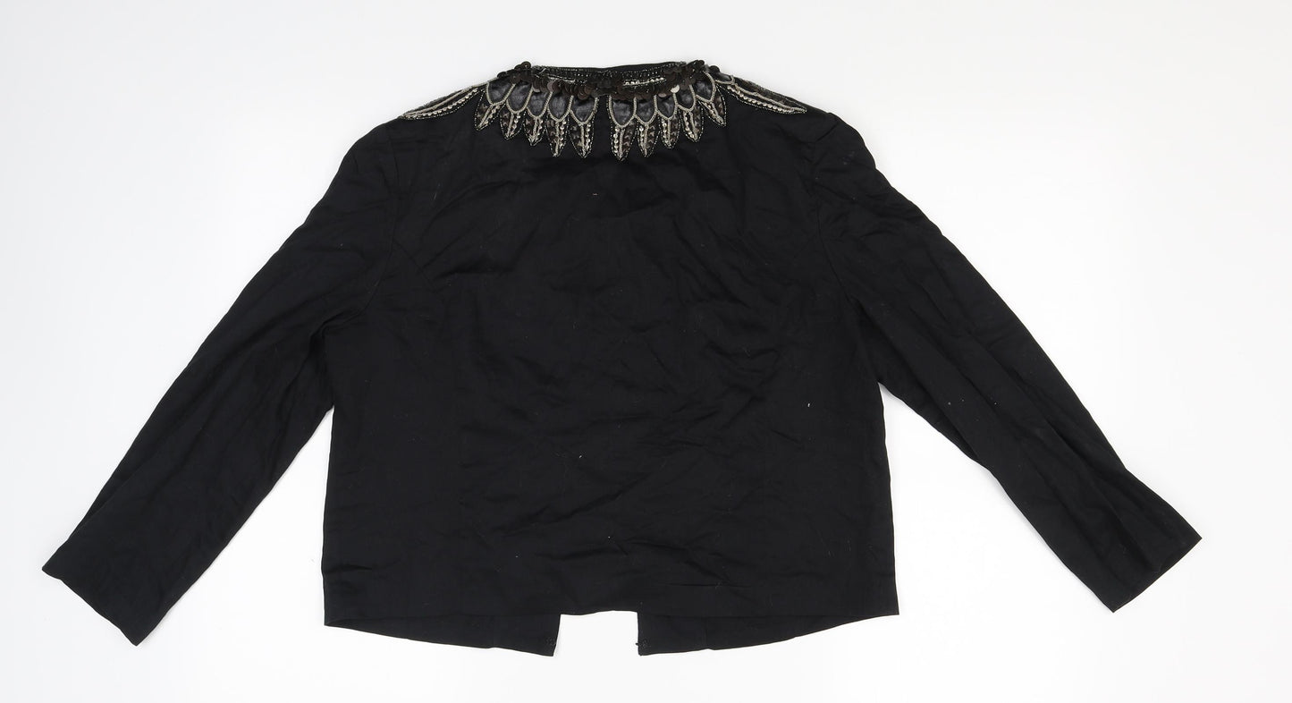 French Connection Womens Black   Jacket  Size 16