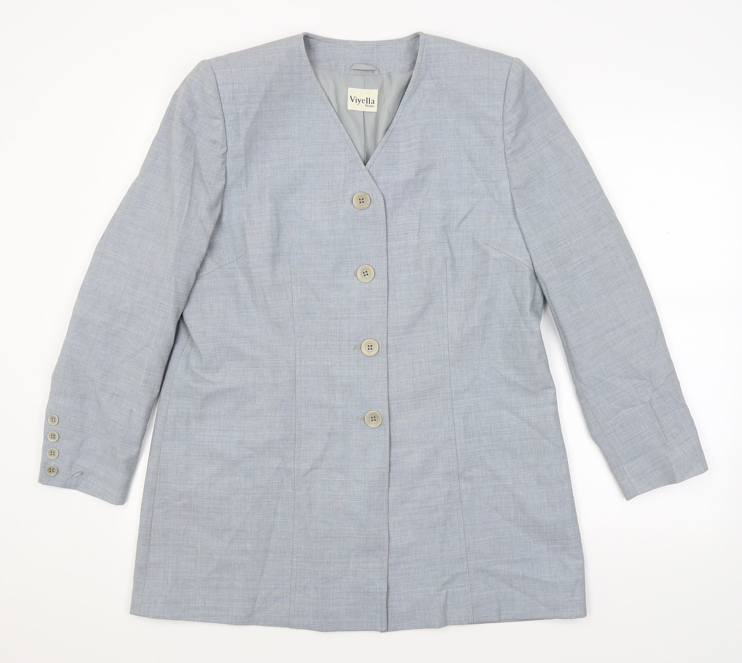 Viyella Womens Blue   Jacket Suit Jacket Size 14
