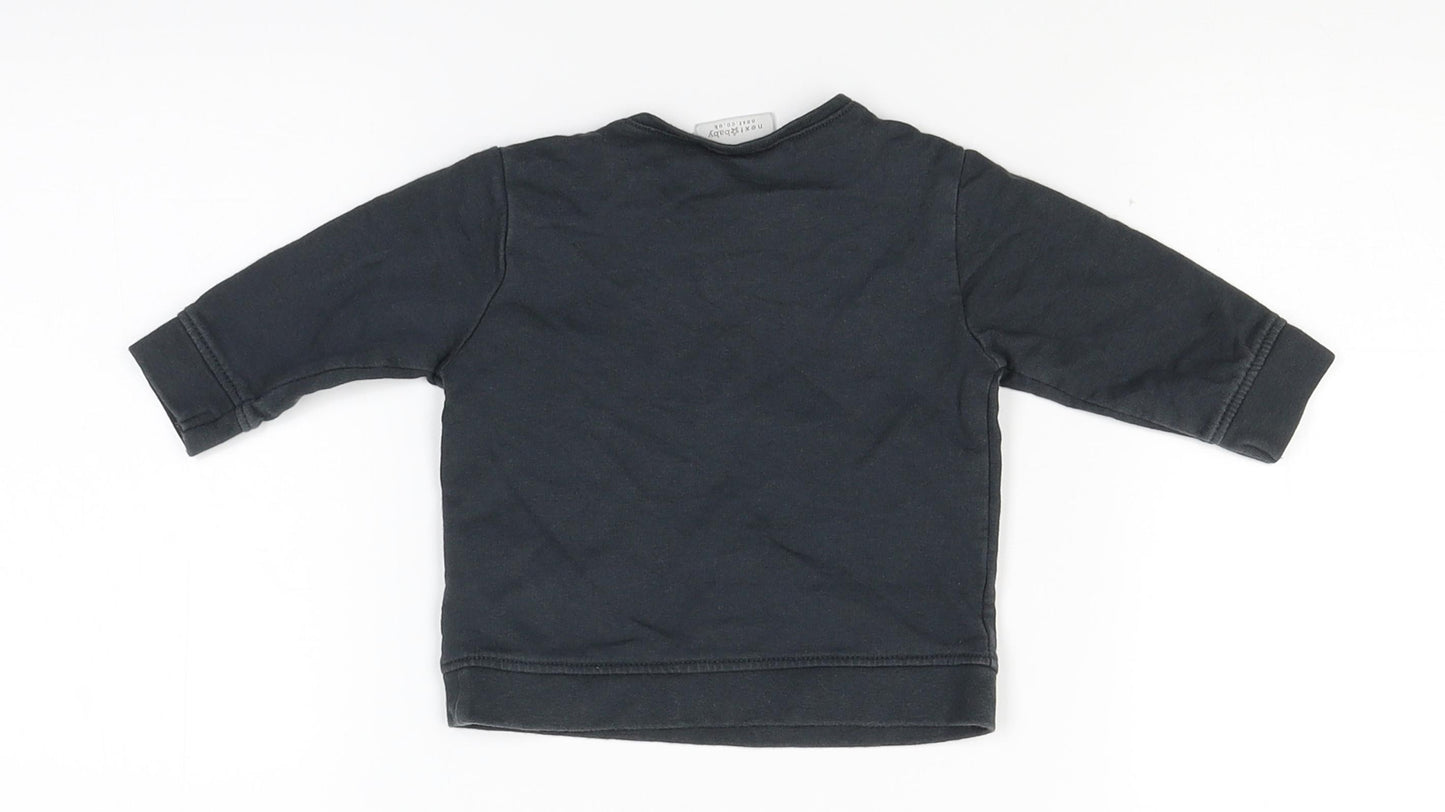 NEXT Baby Grey   Basic T-Shirt Size 0-3 Months  - DInosaur