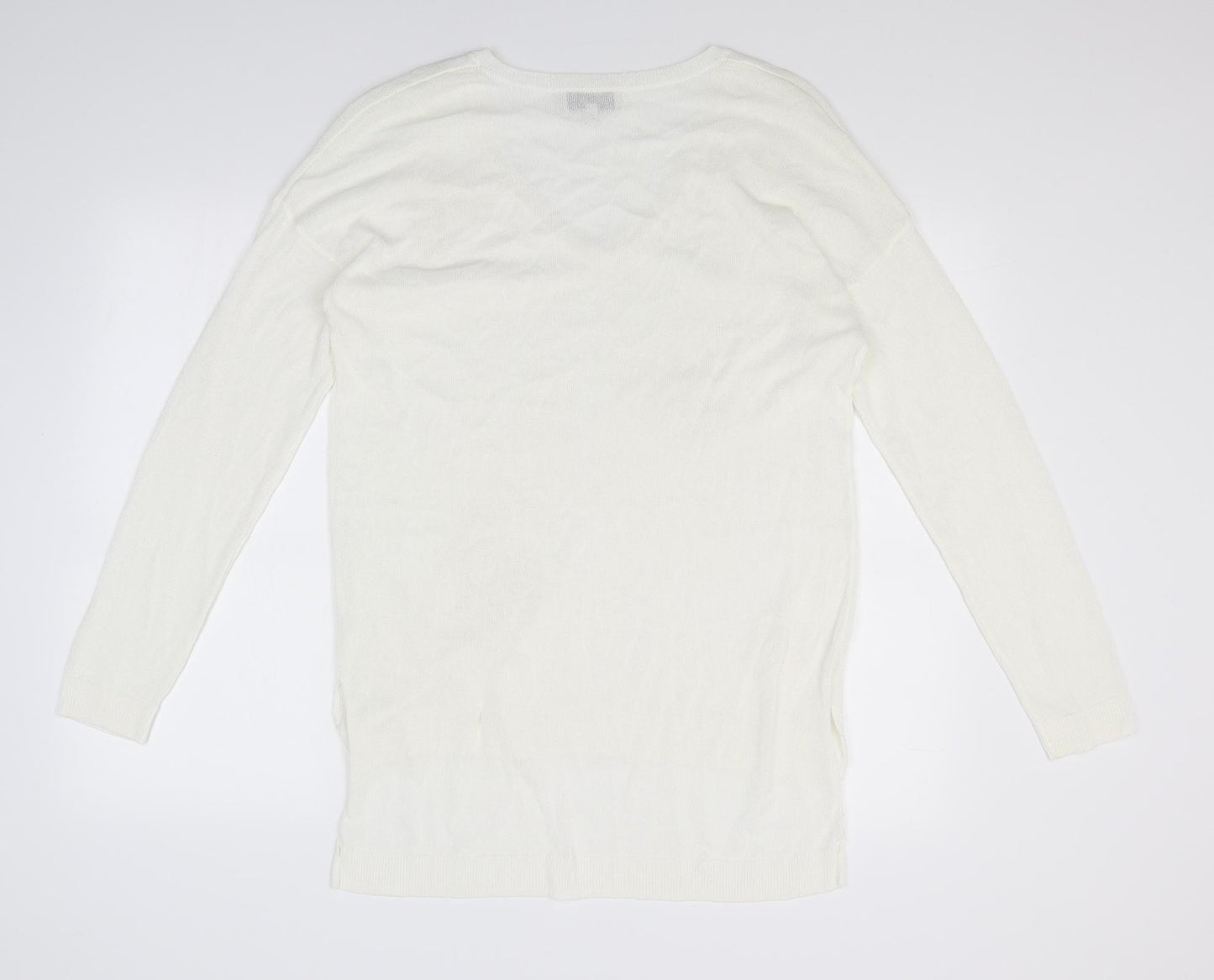 NEXT Womens Ivory  Knit Pullover Jumper Size 12