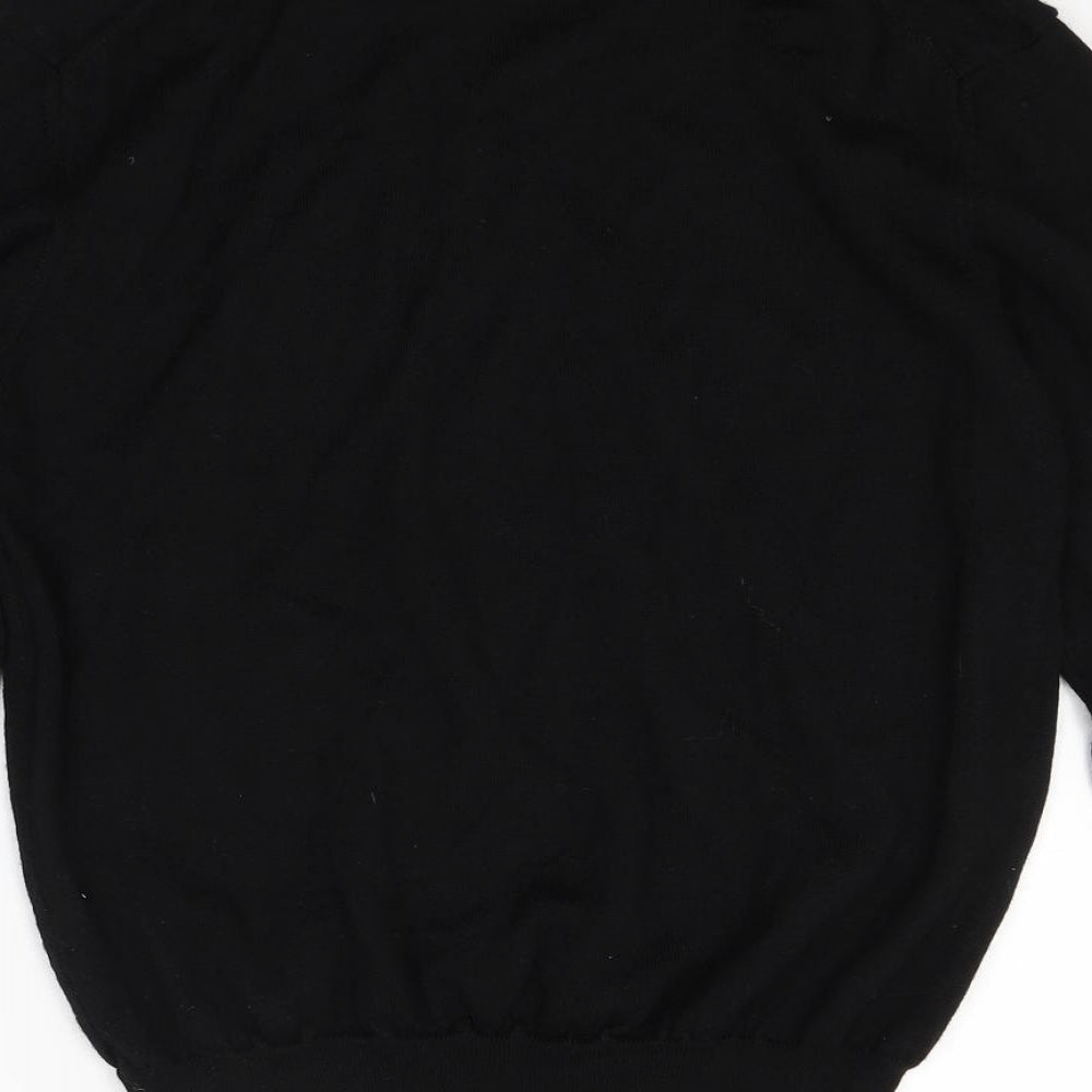 Marks and Spencer Mens Black    Polo Size M