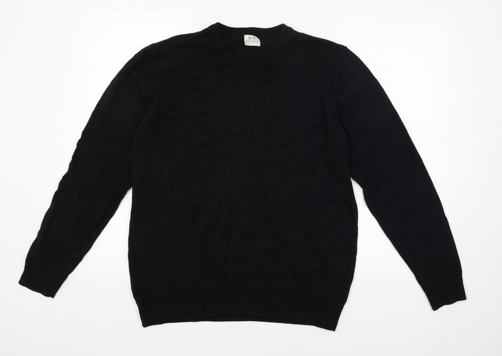 ACW85 Womens Black   Pullover Jumper Size L