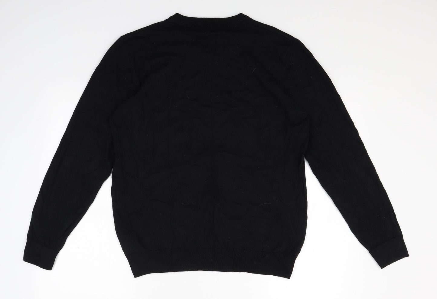 ACW85 Womens Black   Pullover Jumper Size L