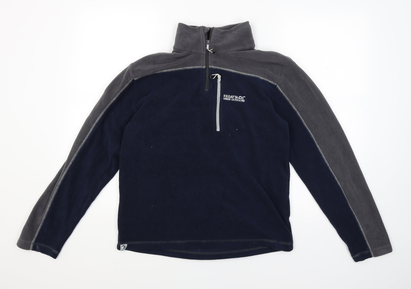 Regatta Mens Blue  Microfibre Henley Jumper Size S