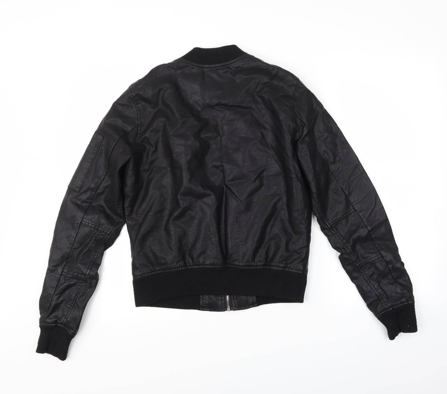 Gi Sono Womens Black   Jacket  Size M  - Leather Jacket Style