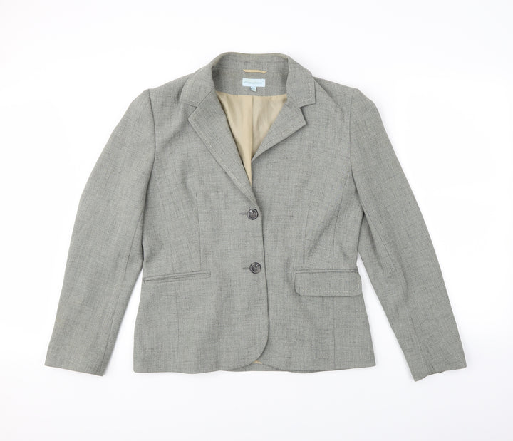 Atmosphere Womens Grey Jacket Suit Jacket Size 16