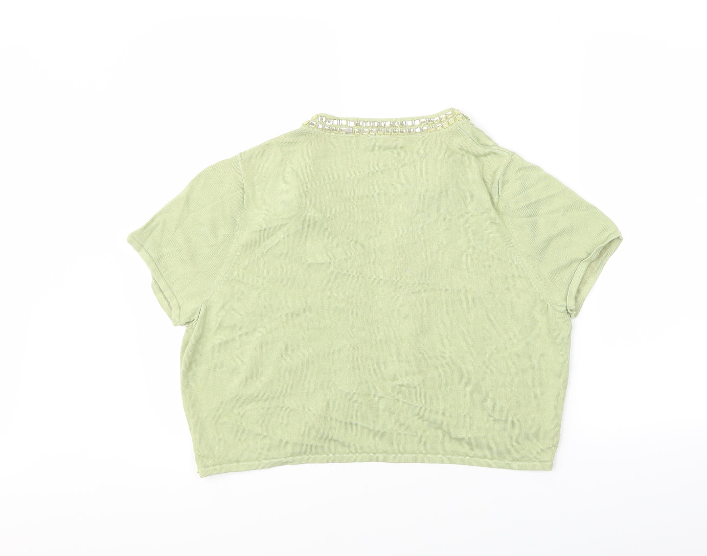 Jonna Hope Womens Green   Cardigan Jumper