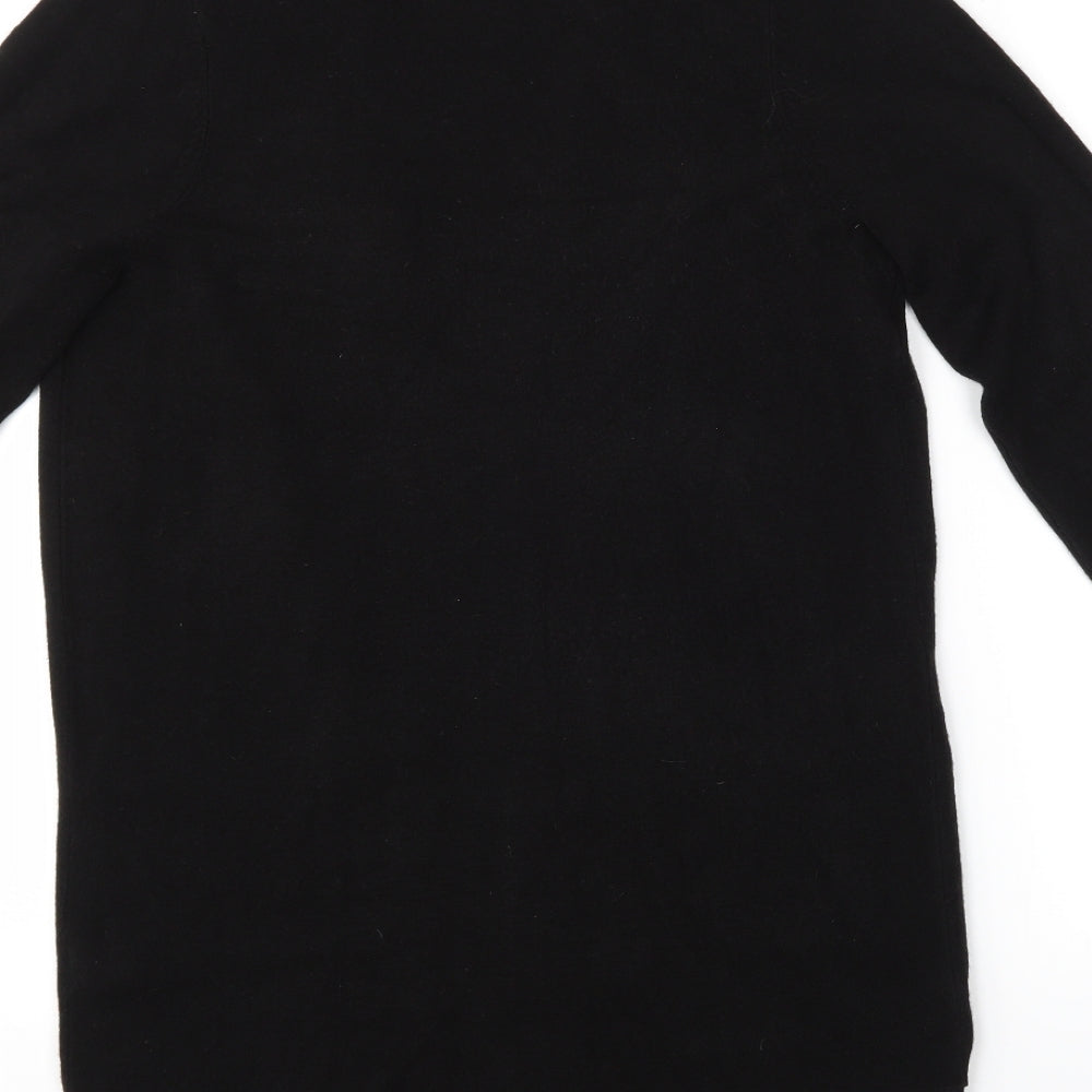 M&S Womens Black   Cardigan Jumper Size 12