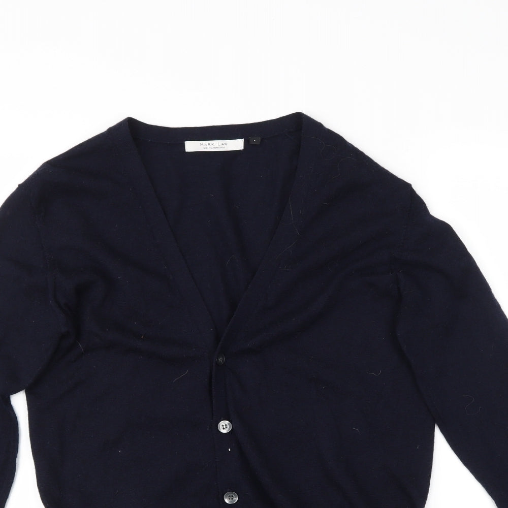 Mark Law Womens Blue   Cardigan Jumper Size S