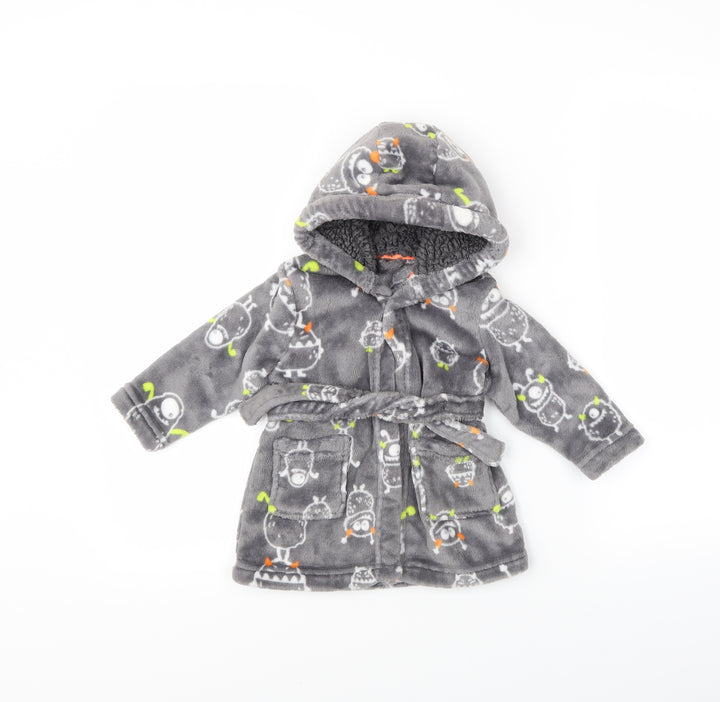Preworn Grey Gown Size 9-12 Months - Alien