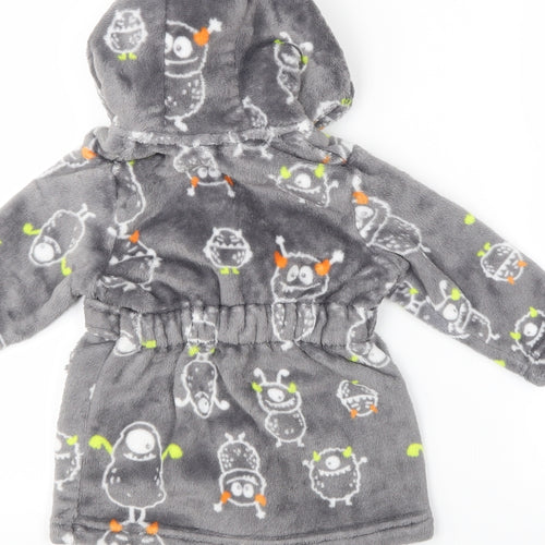 Preworn  Grey    Gown Size 9-12 Months  - Alien