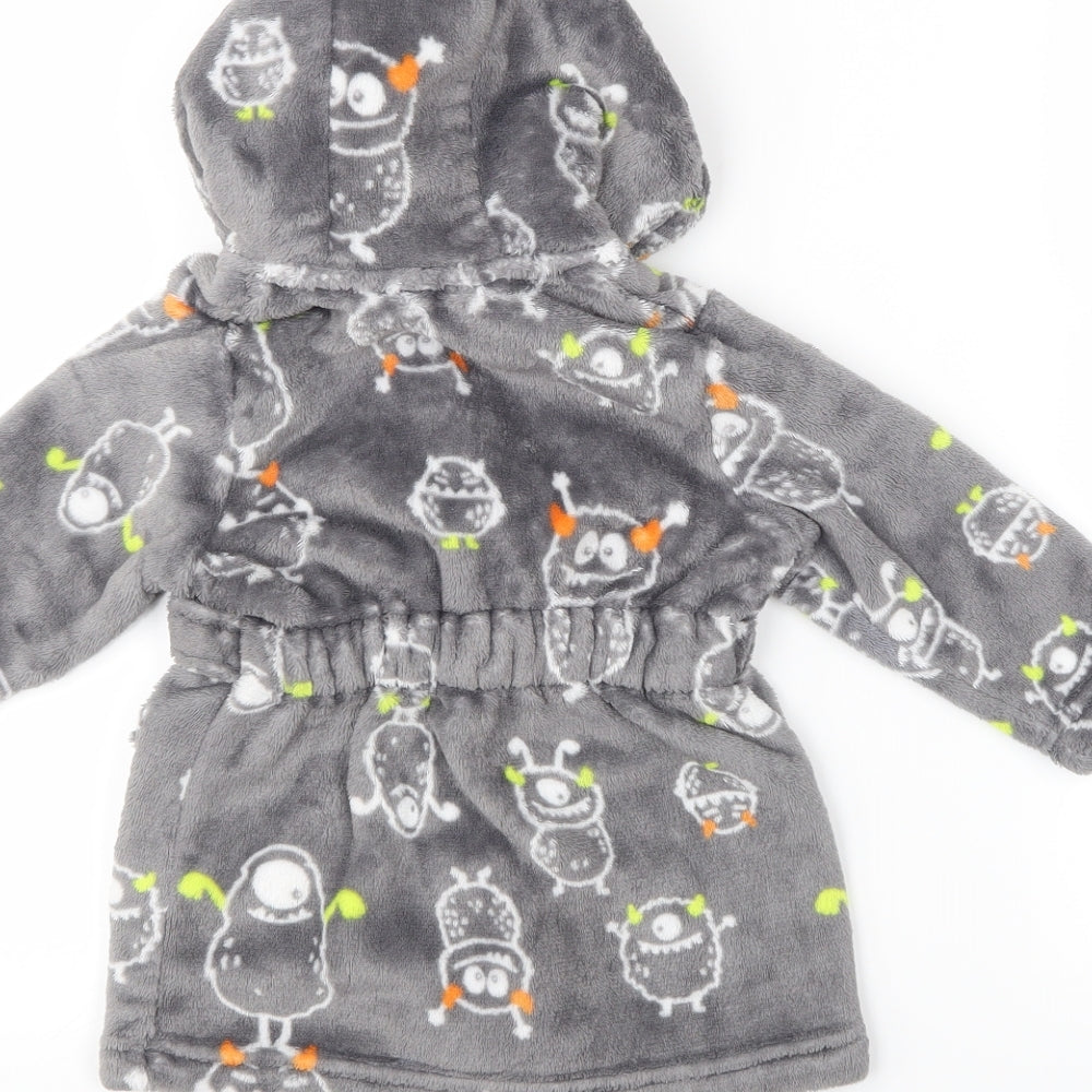Preworn  Grey    Gown Size 9-12 Months  - Alien