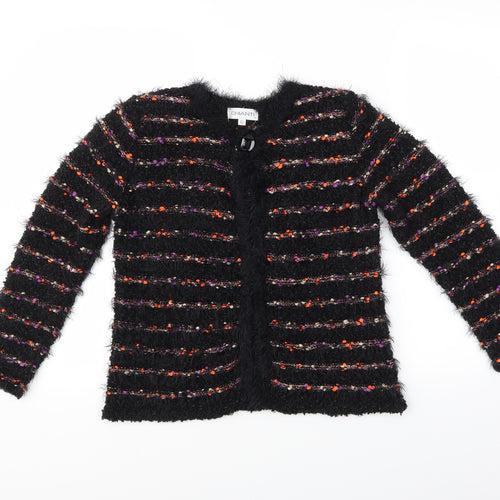 Chianti Womens Multicoloured Striped  Shrug Jumper Size S