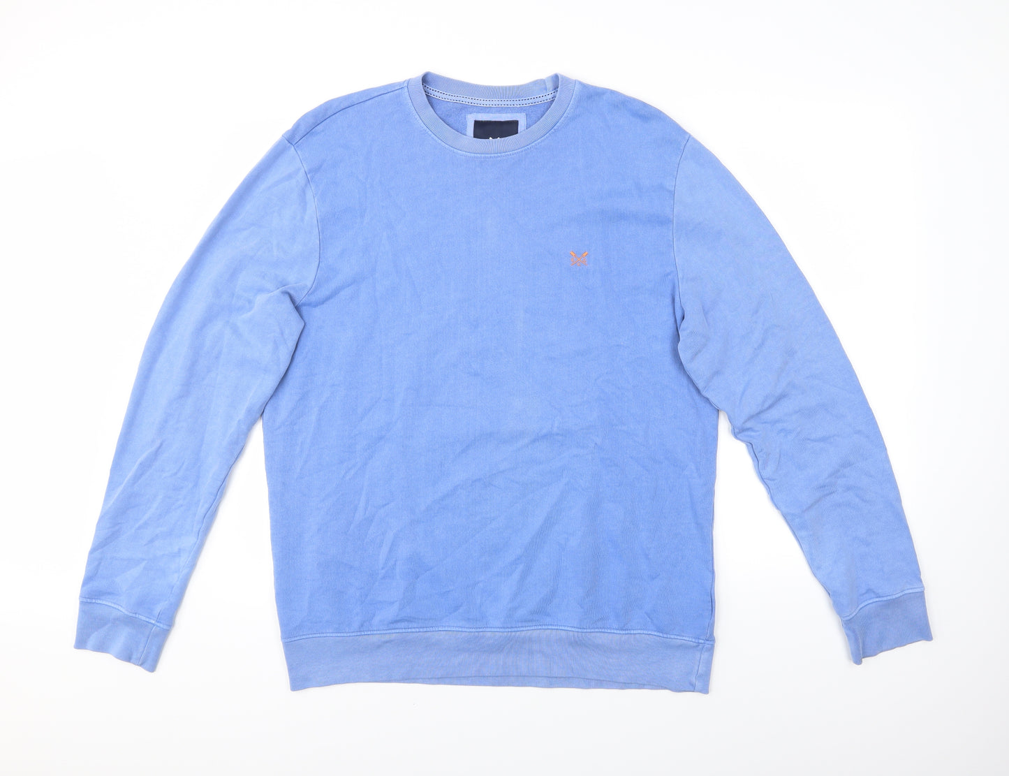 Crew Clothing Company Mens Blue   Pullover Jumper Size L