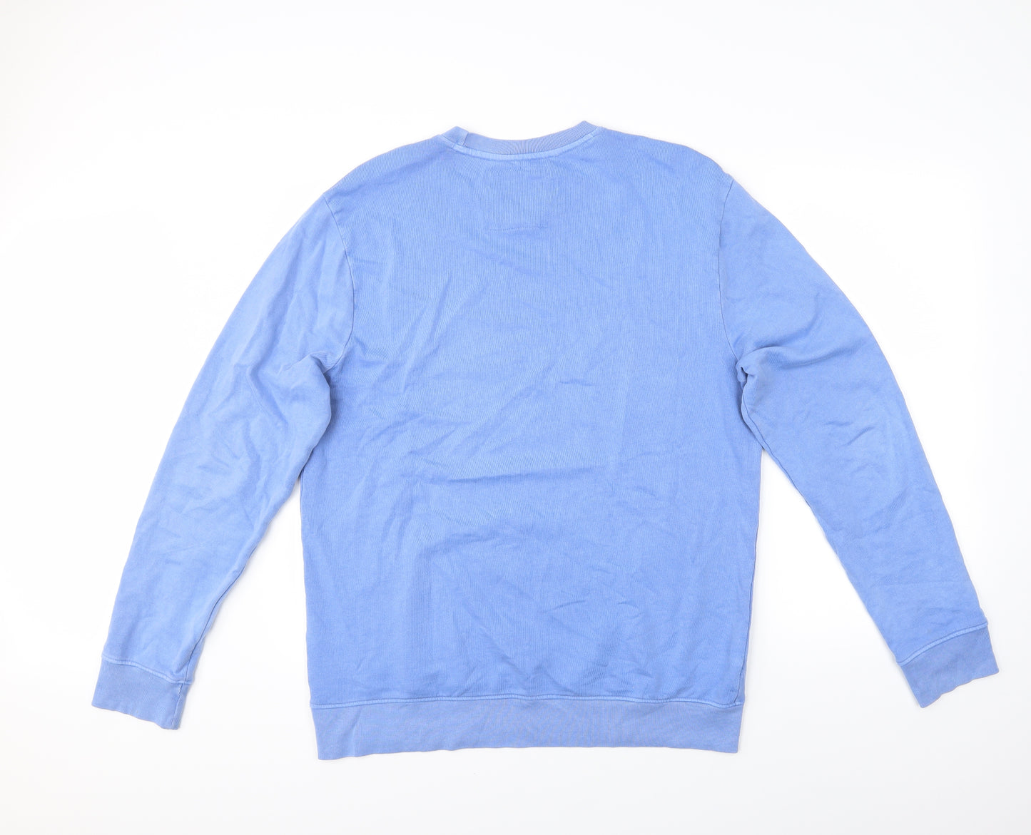 Crew Clothing Company Mens Blue   Pullover Jumper Size L