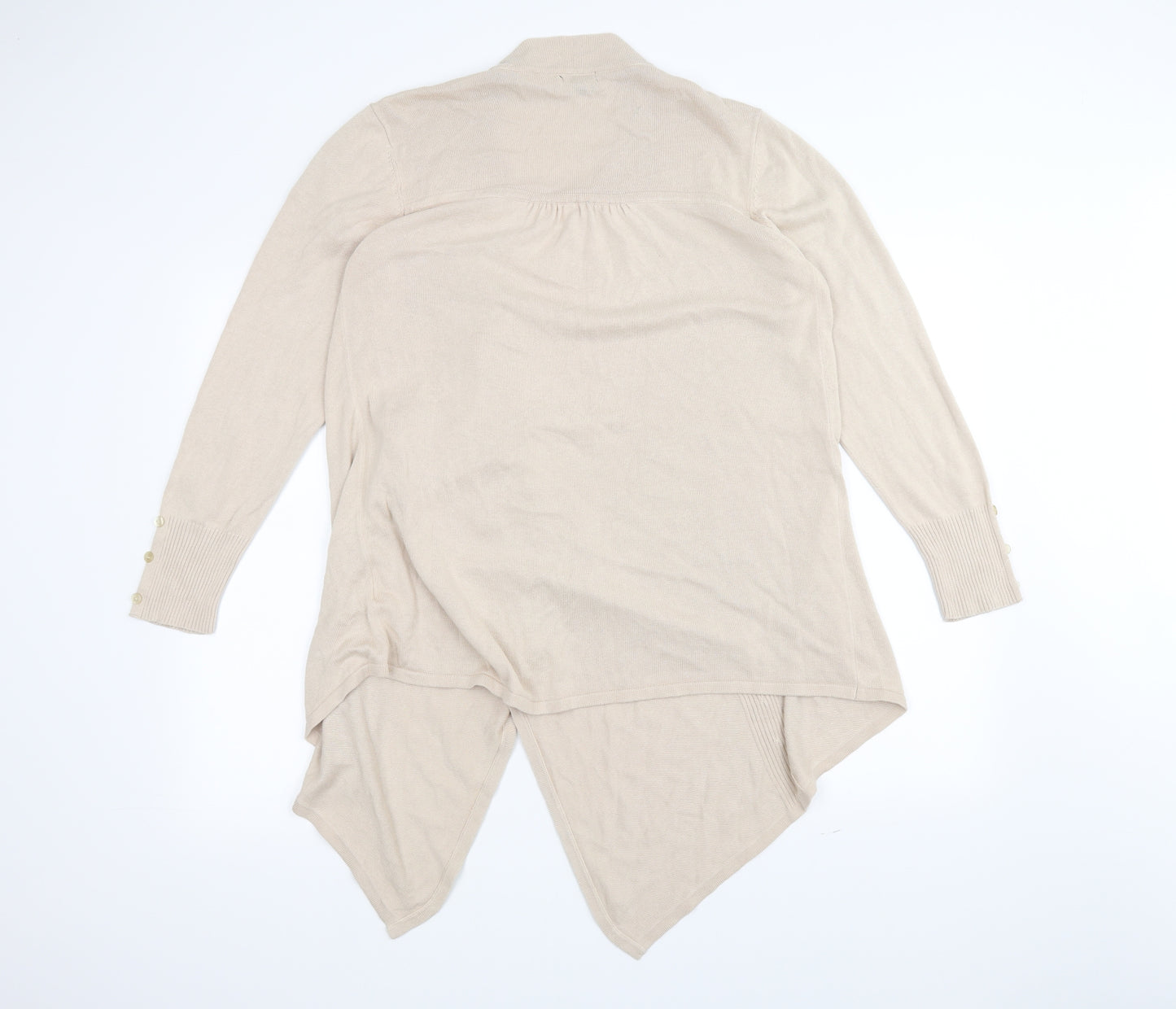 Hepburn Womens White   Cardigan Jumper Size M