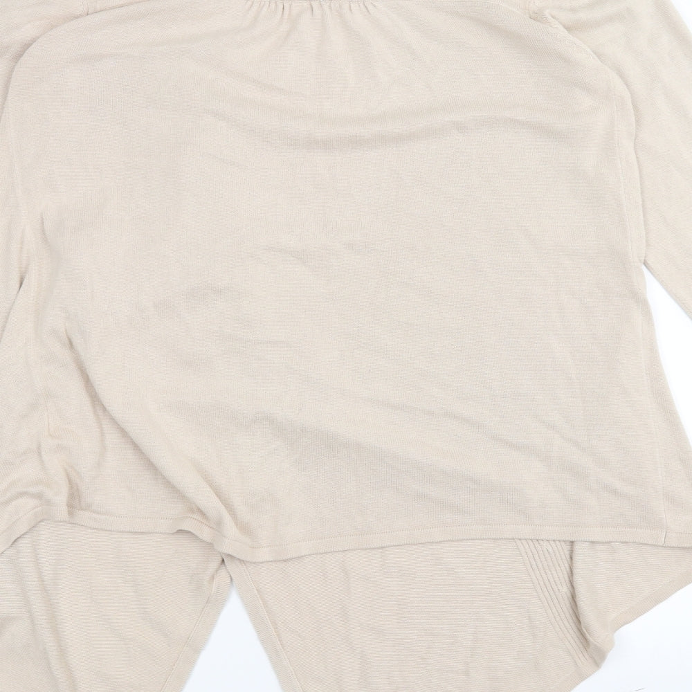 Hepburn Womens White   Cardigan Jumper Size M