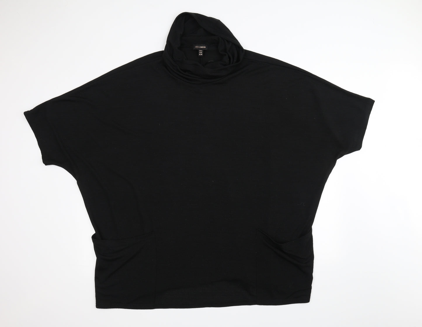 QED London Womens Black   Pullover Jumper Size L