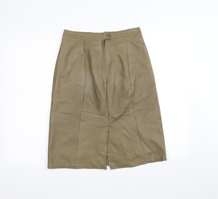 Preworn Womens Brown   Tulip Skirt Size 6