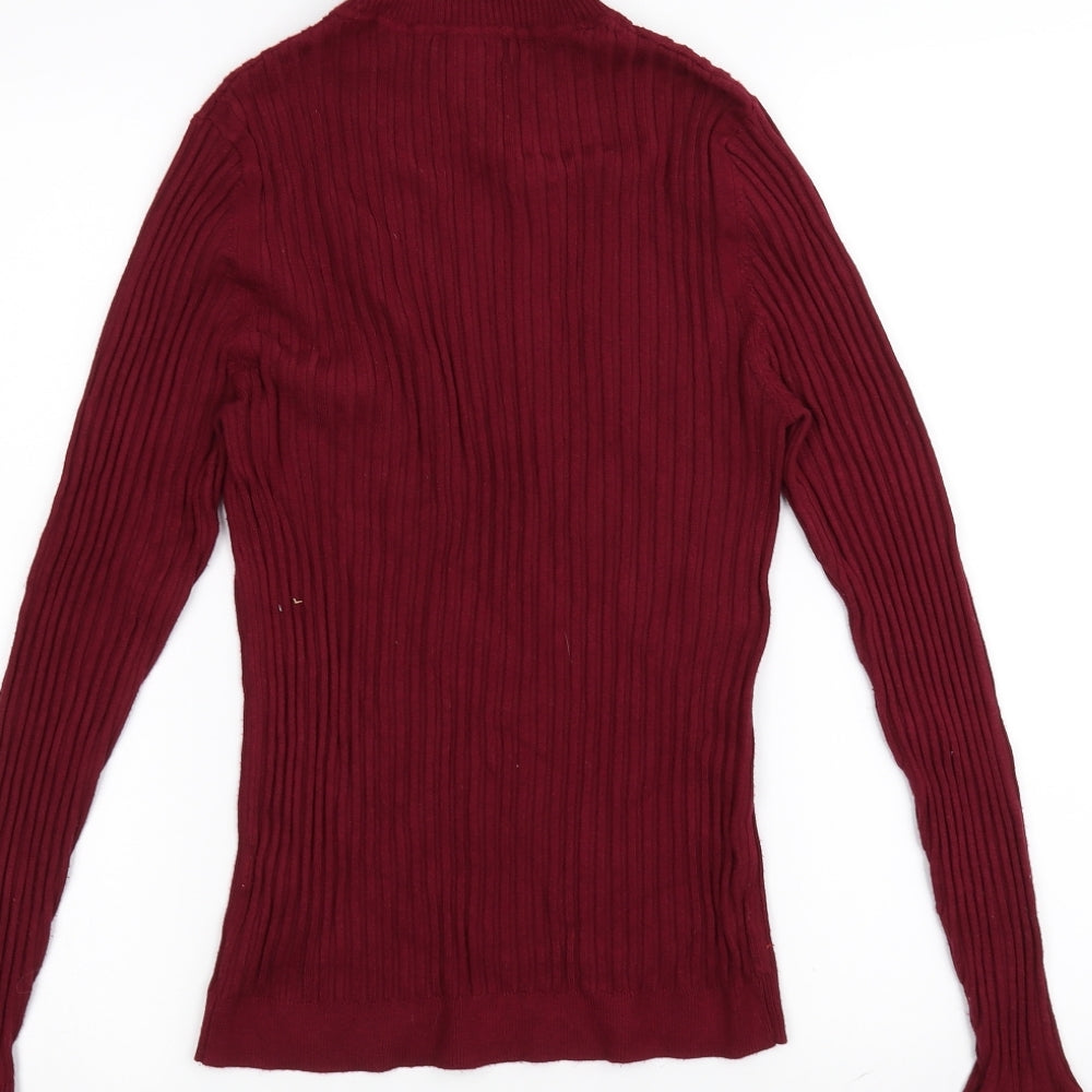 New Look Womens Red   Basic T-Shirt Size 14