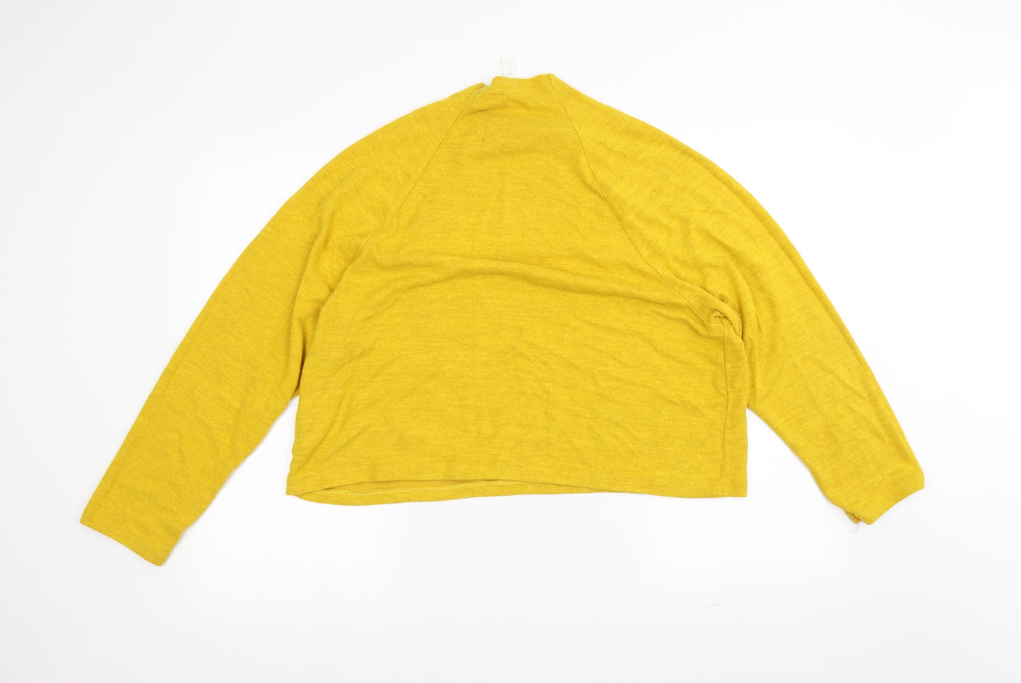 H&M Womens Yellow   Pullover Jumper Size M