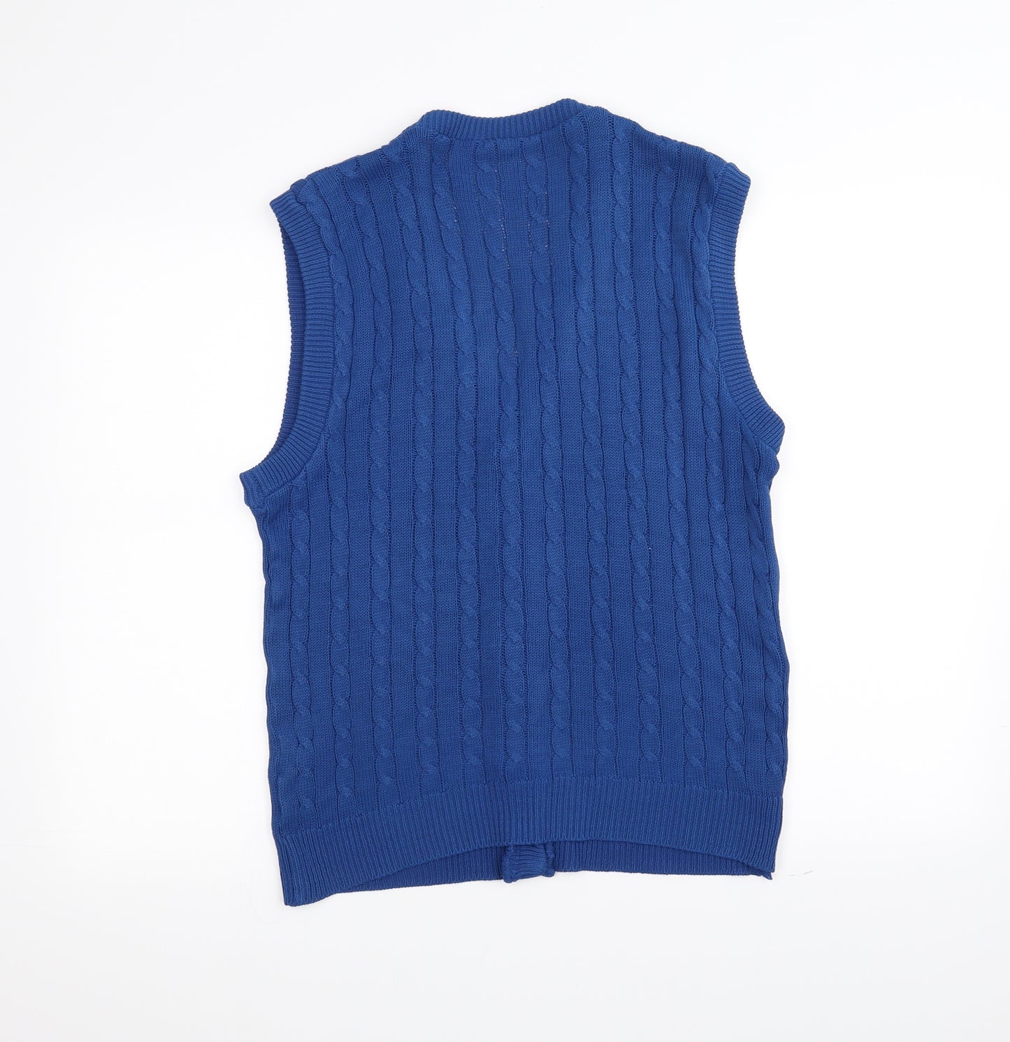 iNFLUENCE Mens Blue  Knit Cardigan Jumper Size M
