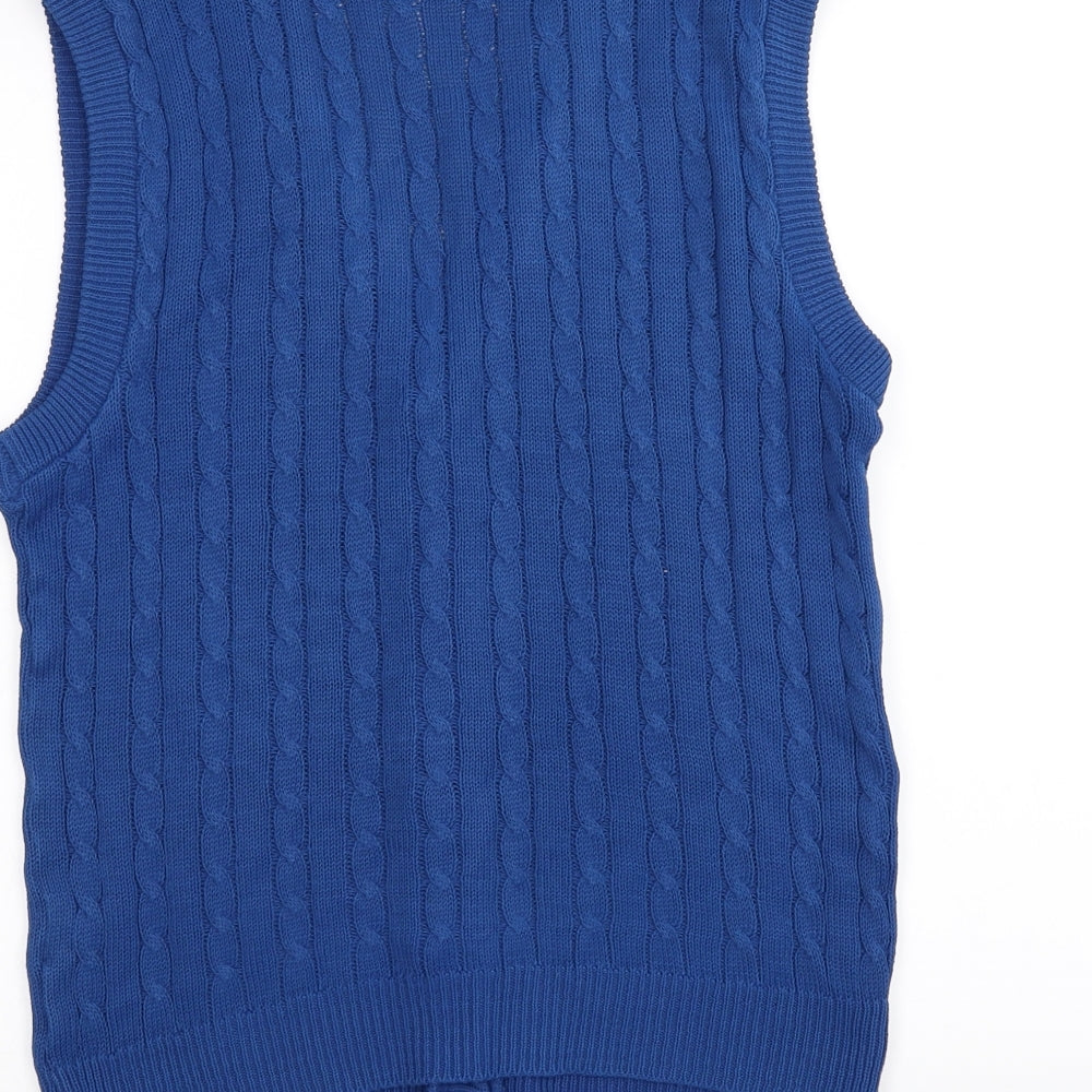 iNFLUENCE Mens Blue  Knit Cardigan Jumper Size M