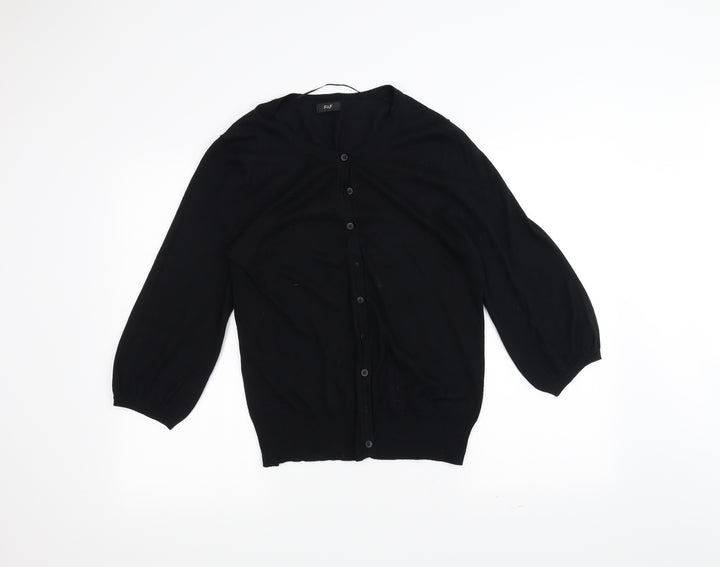 F&F Womens Black   Cardigan Jumper Size 14