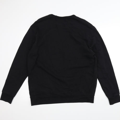 Couture Mens Black   Pullover Jumper Size M