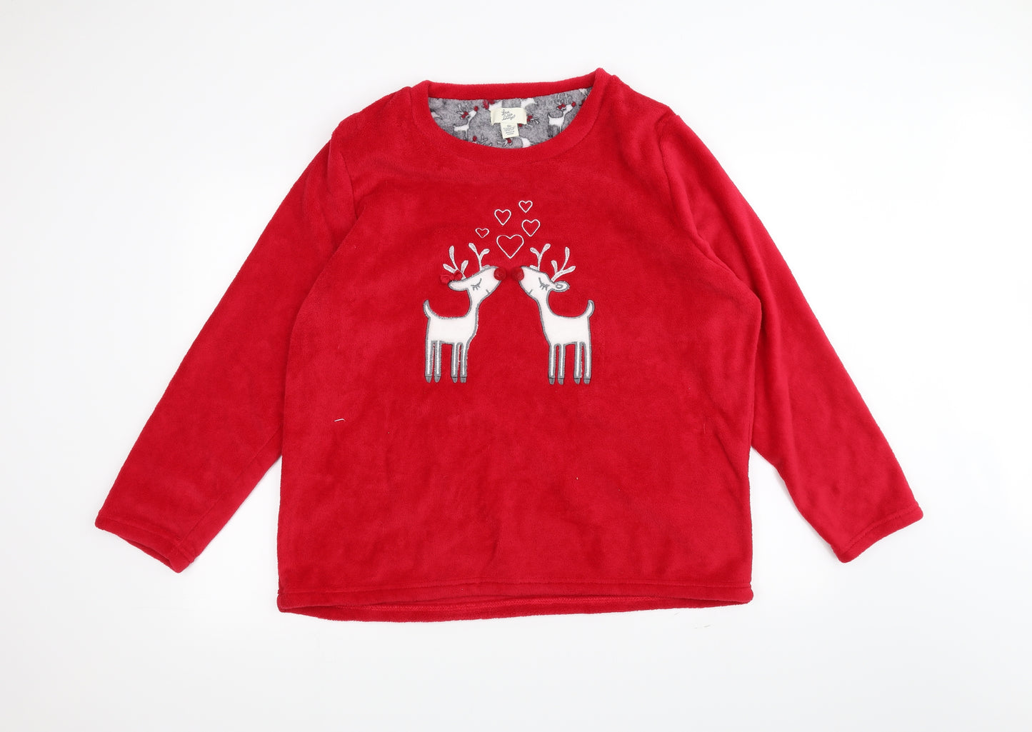 Love to lounge Womens Red   Pullover Jumper Size XL