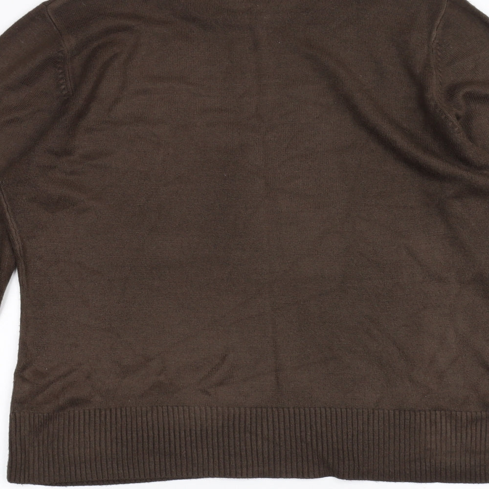 Bertex Womens Brown   Pullover Jumper Size 16
